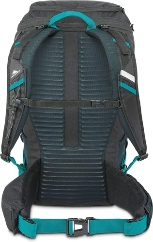 Miniatura 3 de High Sierra Pathway 2.0 Mochila con funda de almacenamiento de hidratación, para senderismo, ciclismo, camping, viajes, color negro, 45 L