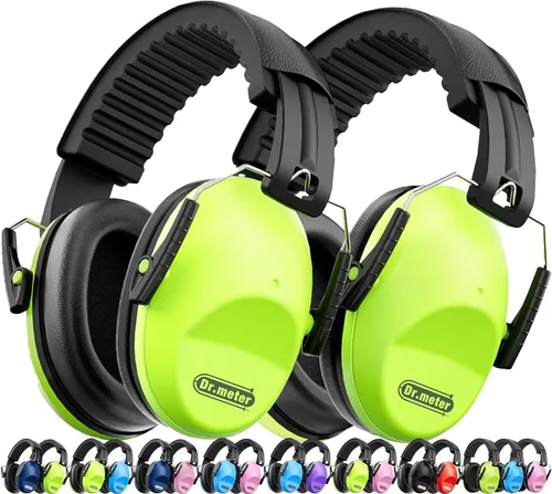 Miniatura 14 de Dr.meter - Auriculares con cancelación de ruido para niños y adultos, 2 PAQUETES, SNR27.4, protección auditiva, orejeras ajustables para Monster