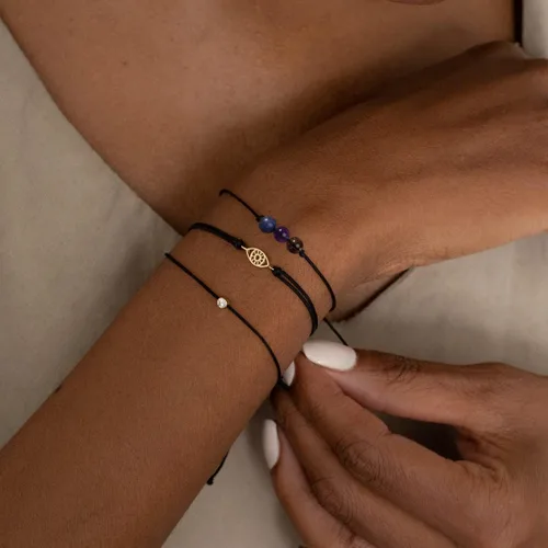 Miniatura 7 de VLINRAS Pulseras del zodiaco para mujeres y hombres, pulseras de horóscopo de piedra natural de 0.236 pulgadas, piedras preciosas curativas