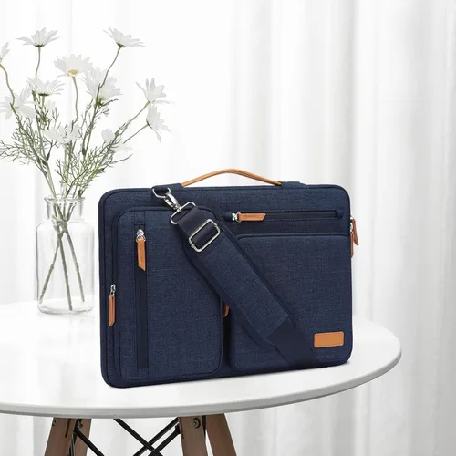 Miniatura 3 de MOSISO Bolsa de hombro protectora 360 para laptop, bolsas para computadora de 15-15.6 pulgadas compatibles con MacBook Pro de 16 pulgadas, HP, Dell