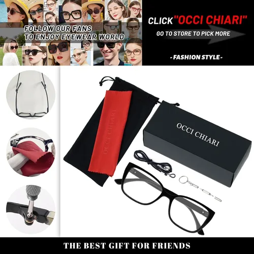 Miniatura 6 de OCCI CHIARI Gafas de lectura bifocales progresivas para mujer, transición, multifocales, bloqueador azul