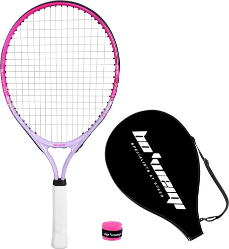 Miniatura 10 de bo'weiqi Raqueta de tenis para niños de 17"-25" para edades de 2-12 años, raqueta de tenis juvenil ligera para niñas y niños, deportes al aire Verde