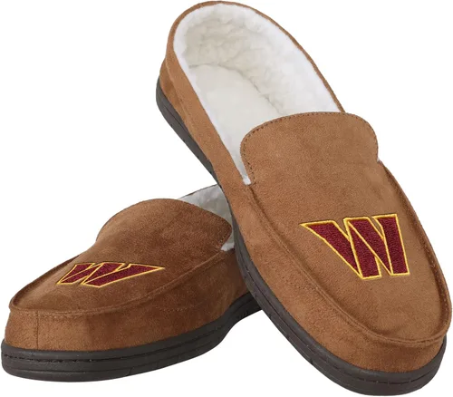 Miniatura 15 de FOCO Mens NFL Team Logo Moccasin Slippers Beige