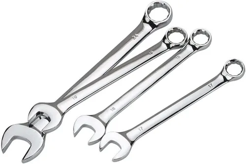 Miniatura 2 de FLZOSPER Llave métrica de 11 mm, llave combinada de 12 puntos de extremo abierto de caja