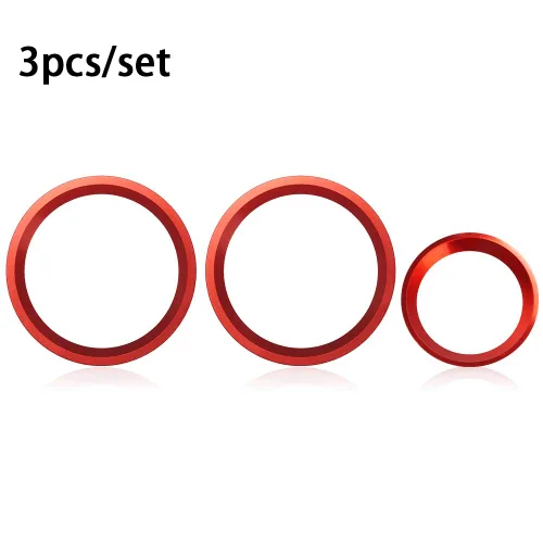 Miniatura 6 de Auovo Cubiertas de Anillo Exterior de Perilla de Control de Clima AC Accesorios para Subaru Forester 2019-2024 / Crosstrek 2018-2022 2023 / Impreza