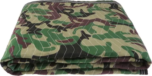 Miniatura 2 de US Cargo Control Manta móvil grande y resistente de 80 x 72 pulgadas, 65 lb/Docena, MBCAMO Camo