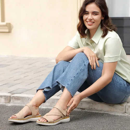 Miniatura 2 de ORTOREX Sandalias ortopédicas cómodas para caminar para mujer