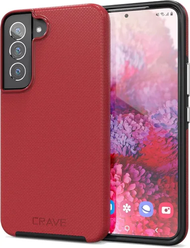 Miniatura 49 de Crave Para Samsung Galaxy S22 Caso, Funda De Doble Capa De Protección A Prueba De Golpes Para Samsung Galaxy S22 5G (6.1 Pulgadas) - Pizarra