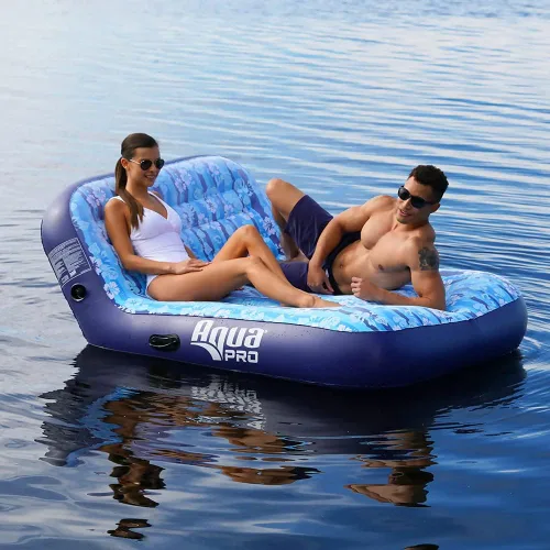 Miniatura 2 de Aqua Pro APL17011S2 - Comodidad ultra acolchada para 2 personas - Hawaiian Wave