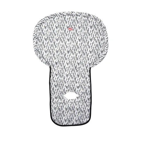 Miniatura 10 de Nuby Funda para silla alta para bebé, protege de derrames y migas, resistente al agua para una fácil limpieza, estampado de pinceladas