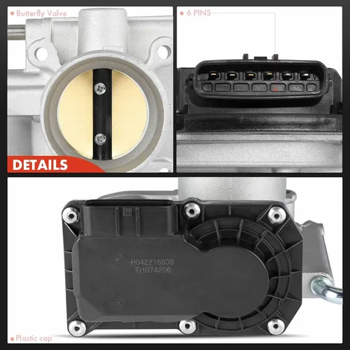 Miniatura 7 de A-Premium Cuerpo electrónico del acelerador con sensor TPS compatible con Mazda 2 2011 2012 2013 2014 2015 L4 1.5L, repuesto # ZJ3813640