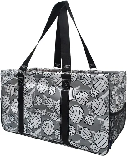 Miniatura 14 de NGIL Bolsa de comestibles reutilizable extra grande plegable de gran tamaño para comestibles, almacenamiento, picnic, playa, Flecha-negro