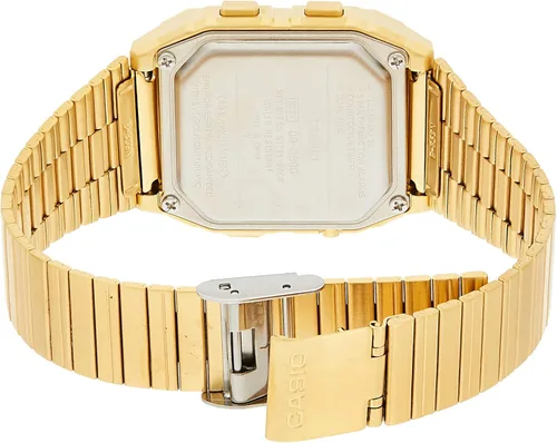 Miniatura 2 de Casio DB380G-1 - Reloj de cuarzo de acero inoxidable con esfera digital para hombre