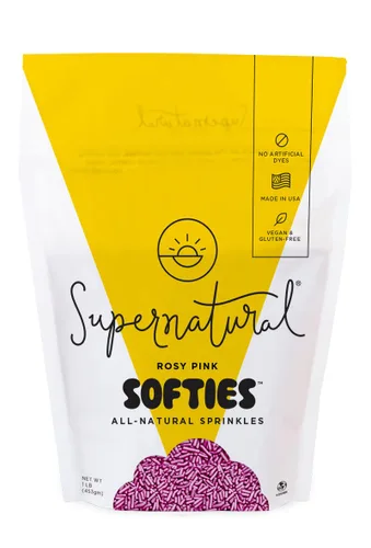 Miniatura 8 de Supernatural Rainbow Softies - Gránulos naturales, fabricados en Estados Unidos, sin tintes artificiales, sin soja, sin gluten, vegano, 3 onzas