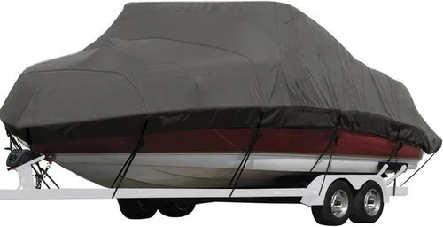 Miniatura 13 de Cubierta impermeable para barco Seamander, hilo teñido en la masa de grado marino. Funda que se adapta a botes de 7.32 m a 7.92 m de bass, casco