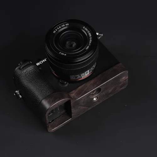 Miniatura 10 de Protector de base de madera para cámara de madera, hecho a mano, peso ligero para X-H2S XH2S Fuji X-H2 XH2 XH2