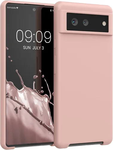 Miniatura 503 de kwmobile Funda Compatible con Google Pixel 6 Pro - Funda de teléfono de silicona TPU con acabado suave - Azul Arrecife