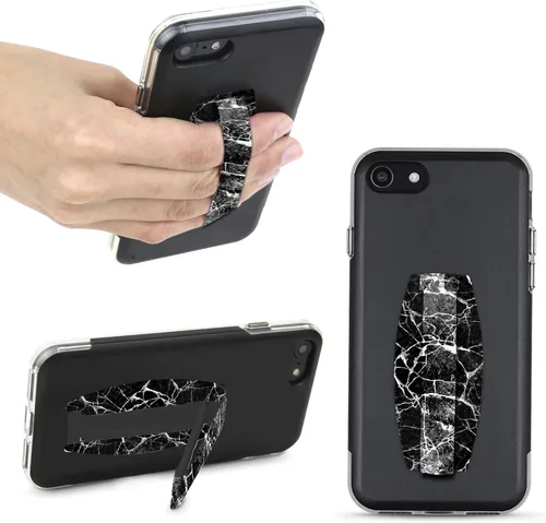 Miniatura 19 de Gear Beast Agarre universal para teléfono celular, soporte elástico ultra delgado para dedos y soporte para teléfono