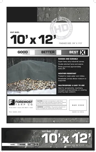 Miniatura 3 de Lona resistente verde 10x12 Dry Top (10 x 12 pies)
