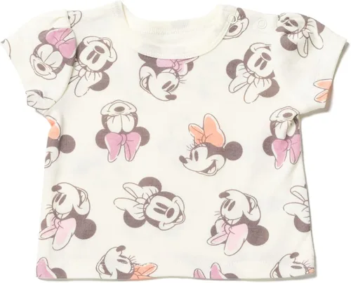 Miniatura 2 de Disney Minnie Mouse - Conjunto de 3 piezas de camiseta y sombrero de rizo francés para bebés y niñas