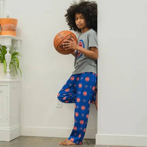Miniatura 3 de Ultra Game Conjunto de pijama y camiseta oficial de la NBA de 2 piezas para jóvenes Tallas de niño