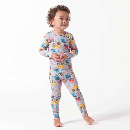 Miniatura 2 de Gerber Unisex Baby Toddler Buttery Soft 2-Piece Snug Fit Pajamas with Viscose Made from Eucalyptus