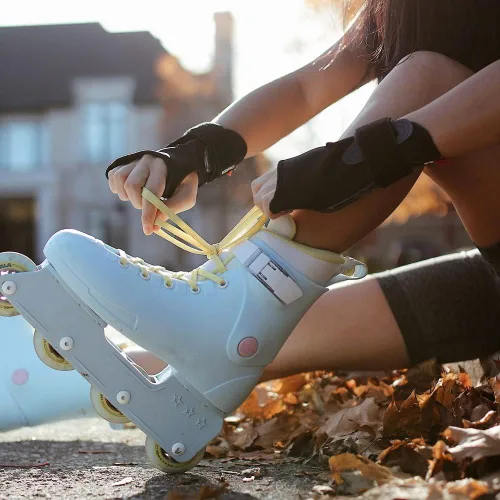 Miniatura 7 de BODYPROX Muñequeras (1 par) para snowboard, monopatín y patinaje en línea, protector de muñeca de protección deportiva