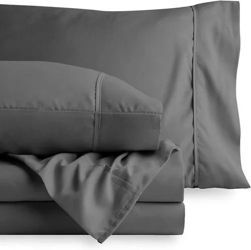 Miniatura 8 de Sábanas de algodón de parcal de 600 hilos para cama de tamaño doble, sábanas de algodón de percal, tamaño doble, doble bolsillo, sábanas de algodón
