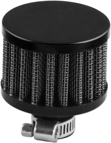Miniatura 3 de ESUPPORT 0.157 x 0.472 in Mini negro universal coche motor cono frío limpio filtro de entrada de aire Turbo respiradero