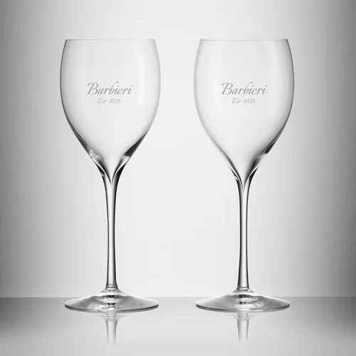 Miniatura 10 de Waterford Juego de 2 copas de vino de color burdeos personalizadas con grabado, 21.9 onzas, para Burdeos, Merlot, Cabernet