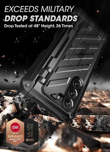 Miniatura 4 de SUPCASE Unicorn Beetle Pro - Funda para Galaxy Z Fold 5 5G (2023), con protector de pantalla integrado y soporte de cuerpo completo de doble capa