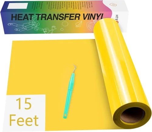 Miniatura 37 de HTVRONT Rollo de vinilo HTV con purpurina verde, 12 x 15 pies, vinilo de transferencia de calor con purpurina verde para camisas, vinilo para Brillo