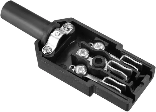 Miniatura 4 de Uxcell AC250V 10 A 3Terminals Panel Mount IEC320 C14 Enchufe C13 Plug conector adaptador, 3 piezas