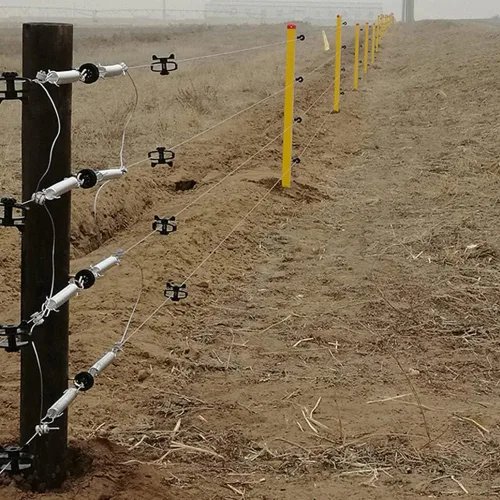 Miniatura 6 de SagaSave Aislador autorroscante eléctrico de cercado eléctrico para postes de madera, aisladores de valla eléctrica, aisladores de cercas