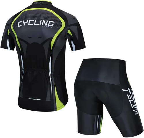 Miniatura 2 de Ciclismo Jerseys Conjuntos de manga corta Ropa de bicicleta Trajes bicicleta top Hombres MTB Jersey Transpirable Verano