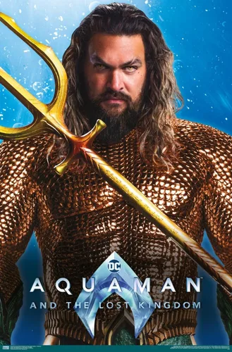 Miniatura 30 de Trends International DC Comics Movie Aquaman y el Reino Perdido - Póster de pared Aquaman de 22.4 pulgadas de largo x 14.7 pulgadas de ancho
