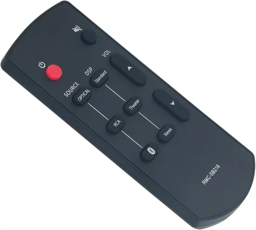 Miniatura 5 de RMC-SB216 RMCSB216 Reemplazo de control remoto apto para Insignia SB216 Mini 2.0 Barra de sonido NSSB216 NS-SB216 NS-SB216-VG SB216 Barra de sonido
