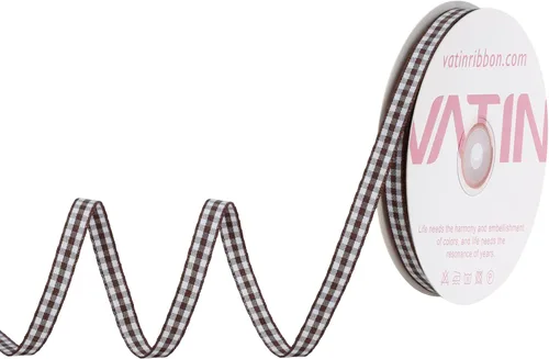 Miniatura 11 de VATIN Cinta a cuadros en blanco y negro – 3/8 pulgadas x 50 yardas, perfecta para cestas de Pascua, manualidades de primavera, envoltura de regalos