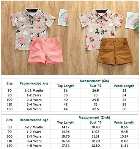 Miniatura 7 de Zoiuytrg Camisas con botones y cuello vuelto con estampado de vaca y cerdo diseño de caballo y vaca