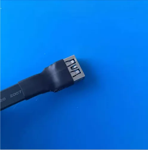 Miniatura 8 de USB 3.0 tipo A macho a USB A hembra extensión cable de cinta plegable 90 FPV delgado plano suave flexible FPC (3.9 in, S3R-S4A)