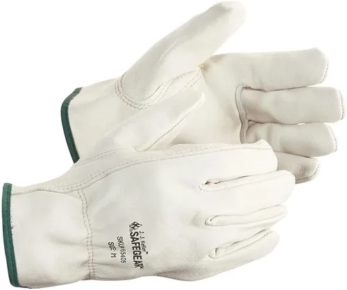 Miniatura 3 de J. J. Keller & Associates, Inc. SAFEGEAR, guantes aislados de piel vacuna, guantes de trabajo de cuero de invierno, resistentes a la abrasión