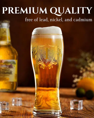 Miniatura 3 de Vaso de cerveza personalizado, regalos de alcohol personalizados para amantes de la cerveza, cumpleaños único, regalos de Navidad para papá, tío