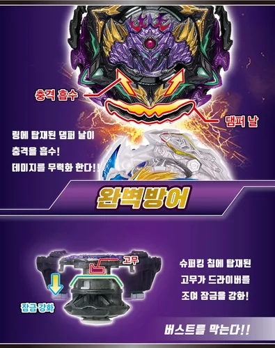 Miniatura 4 de BelleJiu Battling Tops Burst B-175 Booster Lucifer The End.Kou.Dr Superking Layer System