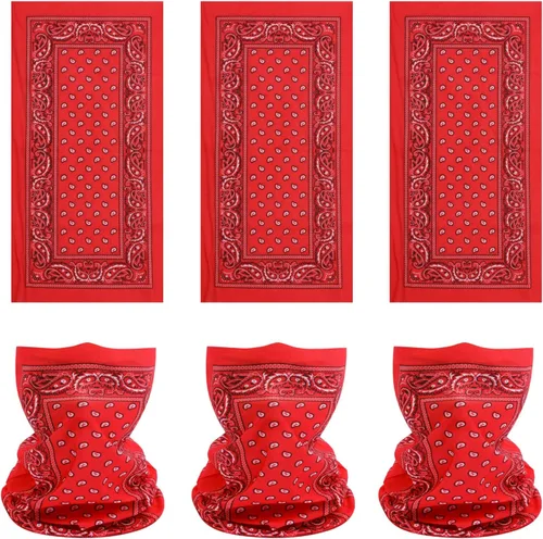 Miniatura 9 de Máscara facial multibandana, polaina para el cuello, sin costuras, diadema mágica para exteriores, bufanda facial para polvo, viento y resistencia a