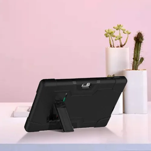 Miniatura 4 de Funda híbrida para tablet HAOVM S30 / Vankyo S30 para tableta, compatible con niños, funda Vankyo s30, a prueba de golpes, parte trasera dura