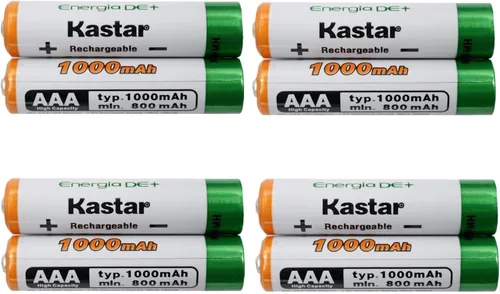 Miniatura 9 de Kastar 2 piezas de repuesto de batería para Panasonic KX-TG9544B TG9545B G9546B TG9581B TG9582B TGA101 TGA101S TGA106 TGA106M TGA401B TGA401B