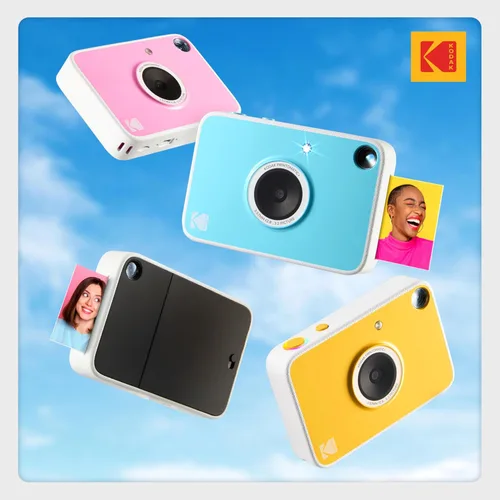 Miniatura 12 de Kodak Printomatic+ Paquete de Regalo de Cámara Digital de Impresión Instantánea a Todo Color + Estuche + Papel Fotográfico Zink 2x3 con Respaldo