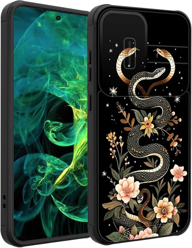 Miniatura 221 de Funda para Galaxy A16 5G con cubierta para cámara deslizante, resistente de doble capa, híbrida, a prueba de golpes, funda protectora resistente