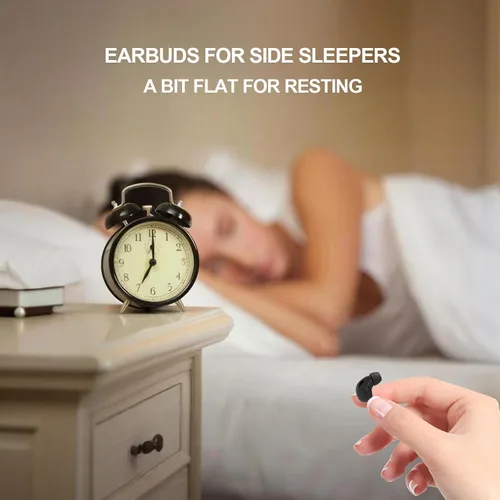 Miniatura 7 de Invisible Mini Wireless Bluetooth Earbuds - Ultra Compact Discreet Design, Comfort Fit for Small Ears, Side Sleep & Work Compatible