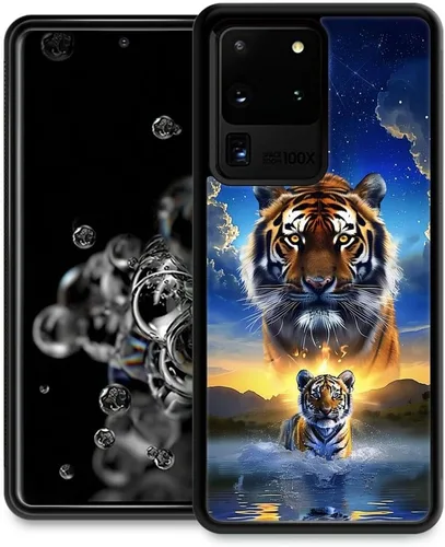 Miniatura 104 de CARLOCA Funda compatible con Samsung Galaxy S20, familia de jirafas divertidas en blanco y negro, para niñas y mujeres, diseño gráfico de moda, a